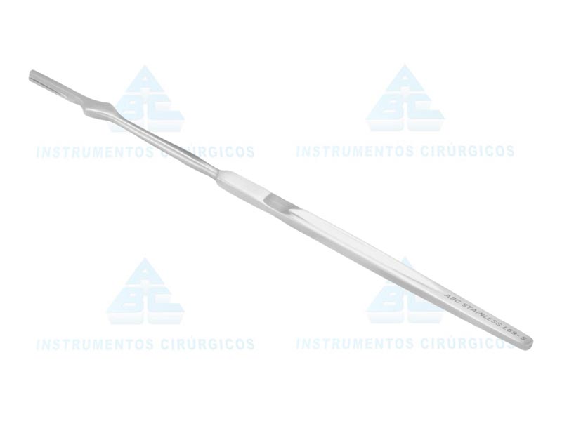 CABO P/ BISTURI N 7 INOX 17 cm P/ LAMINAS N 10 A 17