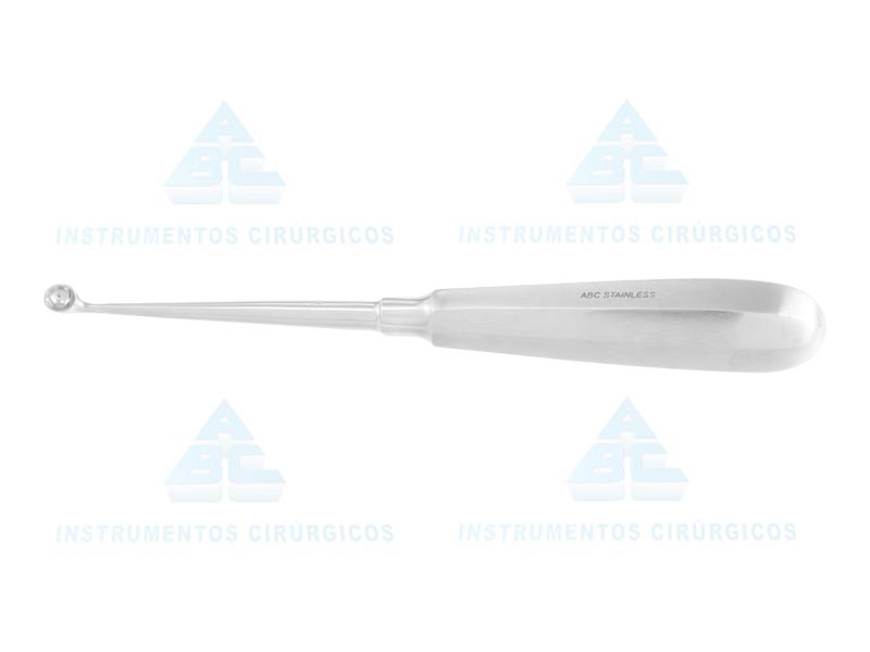 CURETA BRUNS N 1 P/ CIRURGIA OSSEA 17 cm