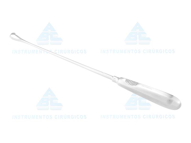 CURETA RECAMIER N 5 GINECOLOGICA 31 cm CORTANTE