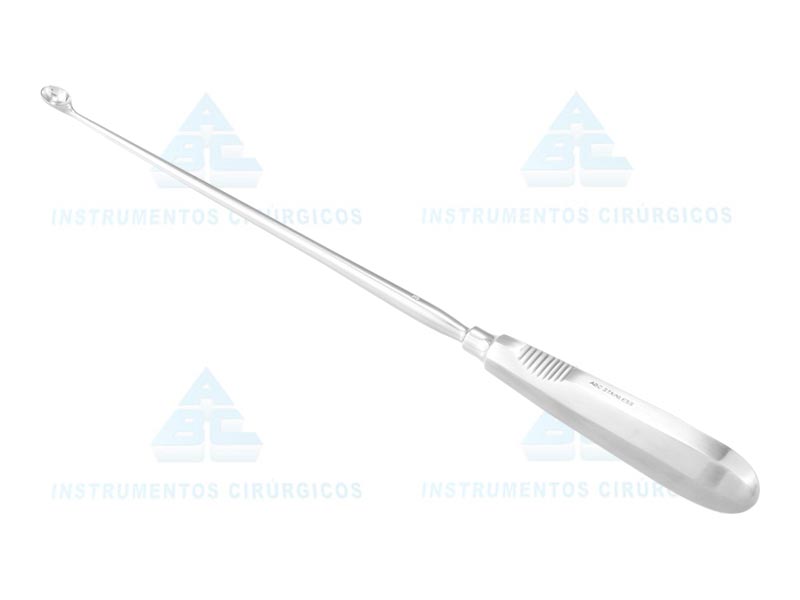 CURETA SCHROEDER N 3 GINECOLOGICA 30 cm CORTANTE