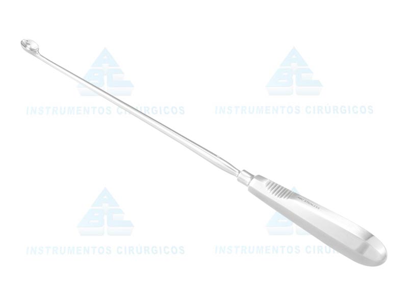 CURETA SCHROEDER N 4 GINECOLOGICA 30 cm CORTANTE