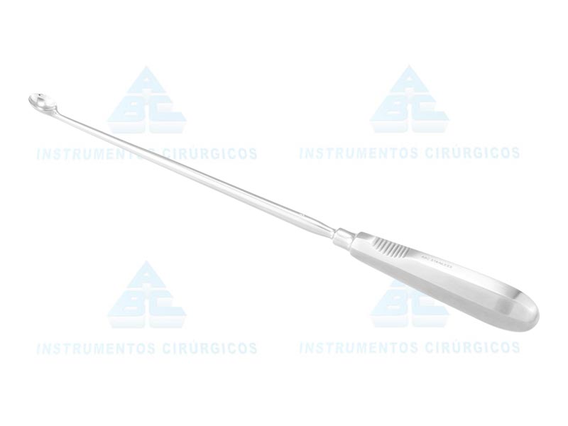 CURETA SCHROEDER N 5 GINECOLOGICA 30 cm CORTANTE