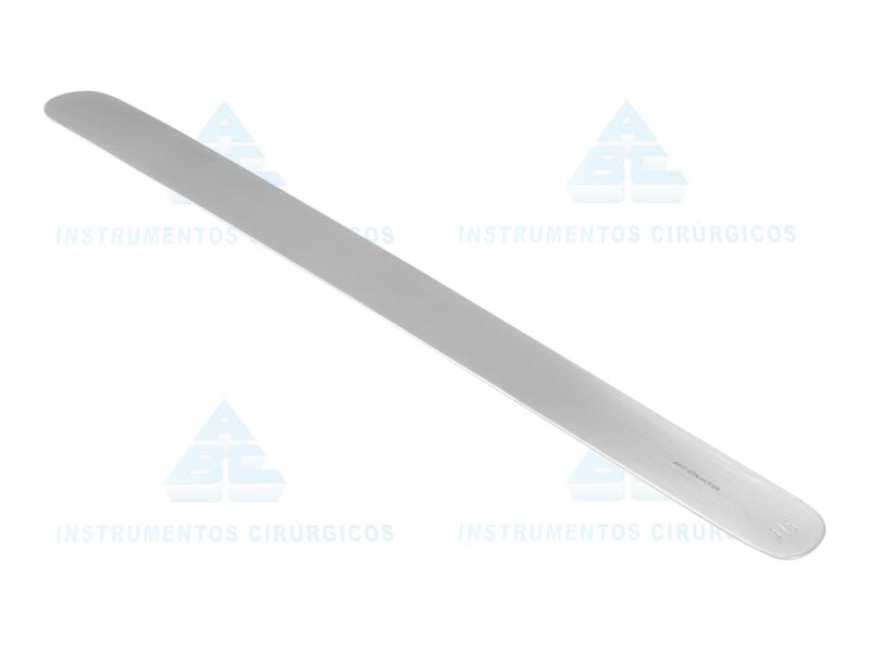 ESPATULA FLEXIVEL ABDOMINAL 300 X 20 mm