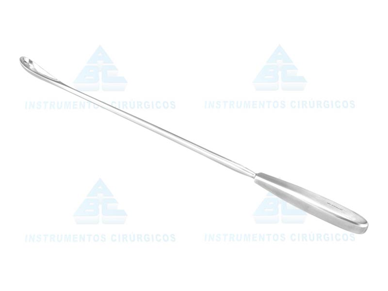CURETA WALLICH N 3 P/ ABORTO E PLACENTA 42 cm