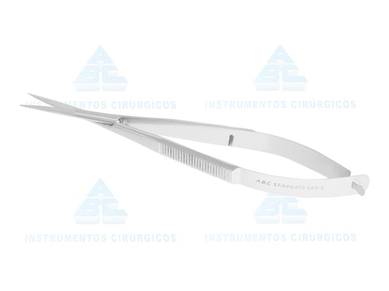 TESOURA NOYES IRIS RETA P/ MICRO CIRURGIA 12 cm