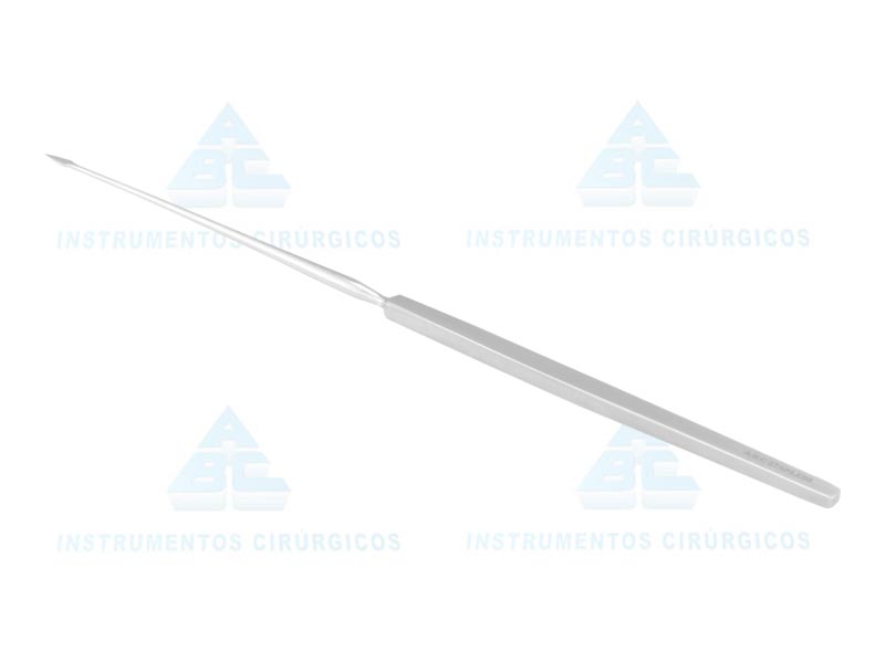 AGULHA DE LUCAE RETA P/ PARACENTESE 18 cm