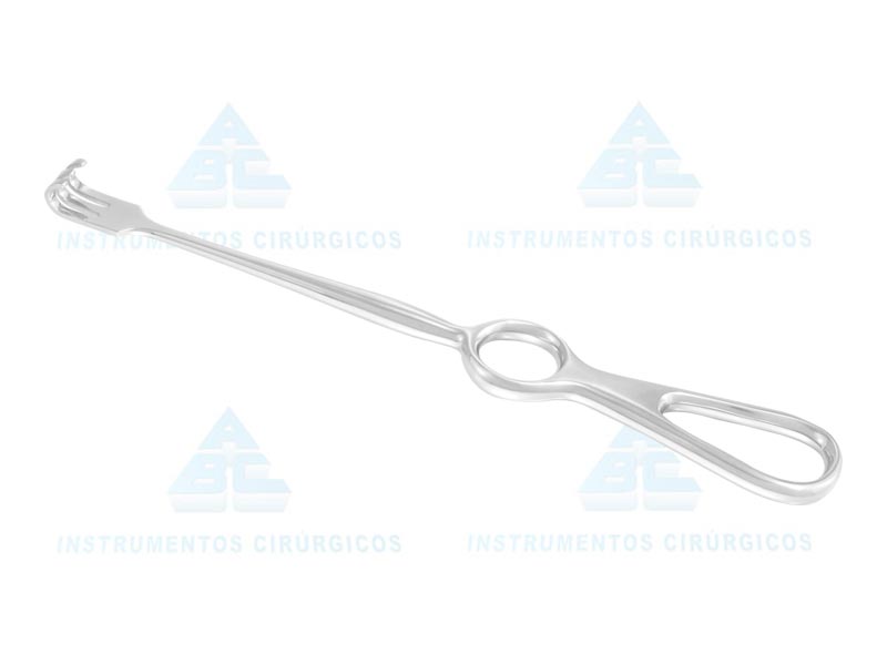 AFASTADOR VOLKMANN COM 3 DENTES ROMBO 22 cm P/ USO GERAL