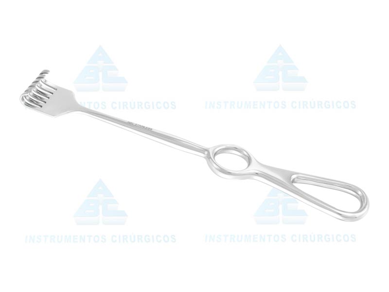 AFASTADOR VOLKMANN COM 6 DENTES ROMBO 22 cm P/ USO GERAL